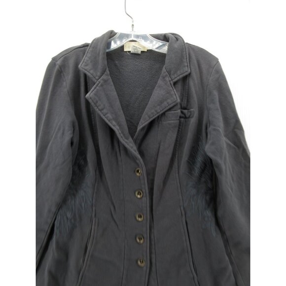 Soft Surroundings Blazer Small Jacket Embroidered Boho Cottagecore * - Picture 2 of 13